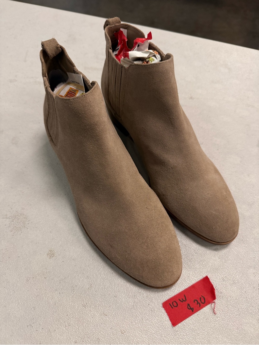 Michael Kors Men's Suede Chukka Boots in Taupe